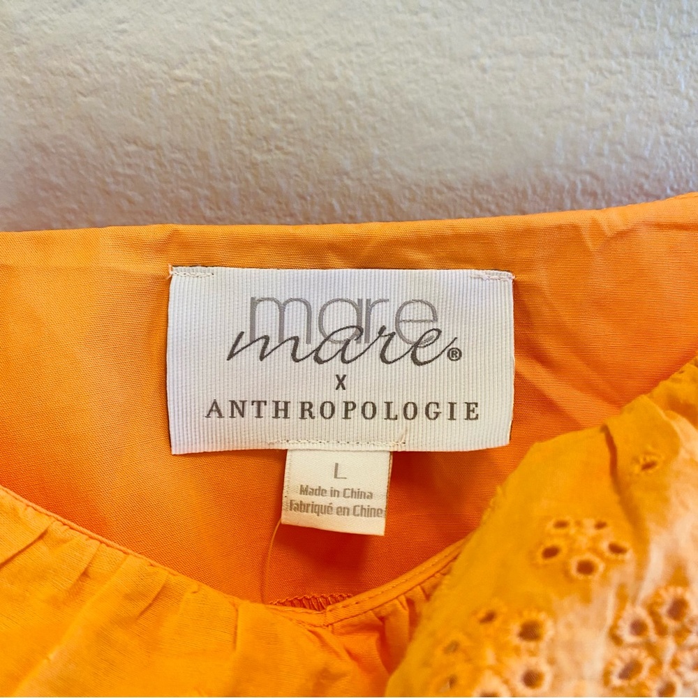 NWT Anthropologie X Josephine Mare Mare Cotton Tunic - Picture 8 of 9